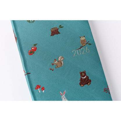 Hobonichi - 2026 Weeks, Bow & Tie: In the Forest | English