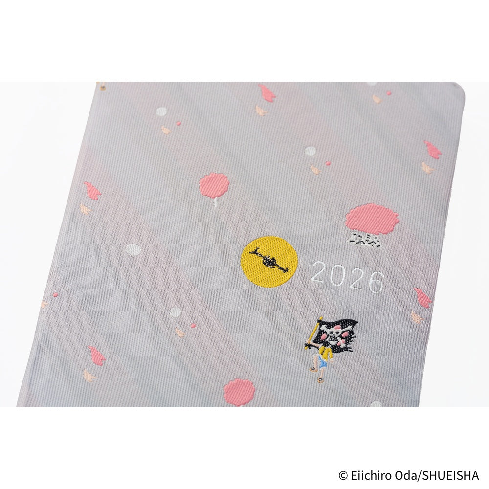 [Pre-Order] Hobonichi - 2026 HON, ONE PIECE Magazine; Hiriluk’s Cherry Blossoms | A6 Japanese