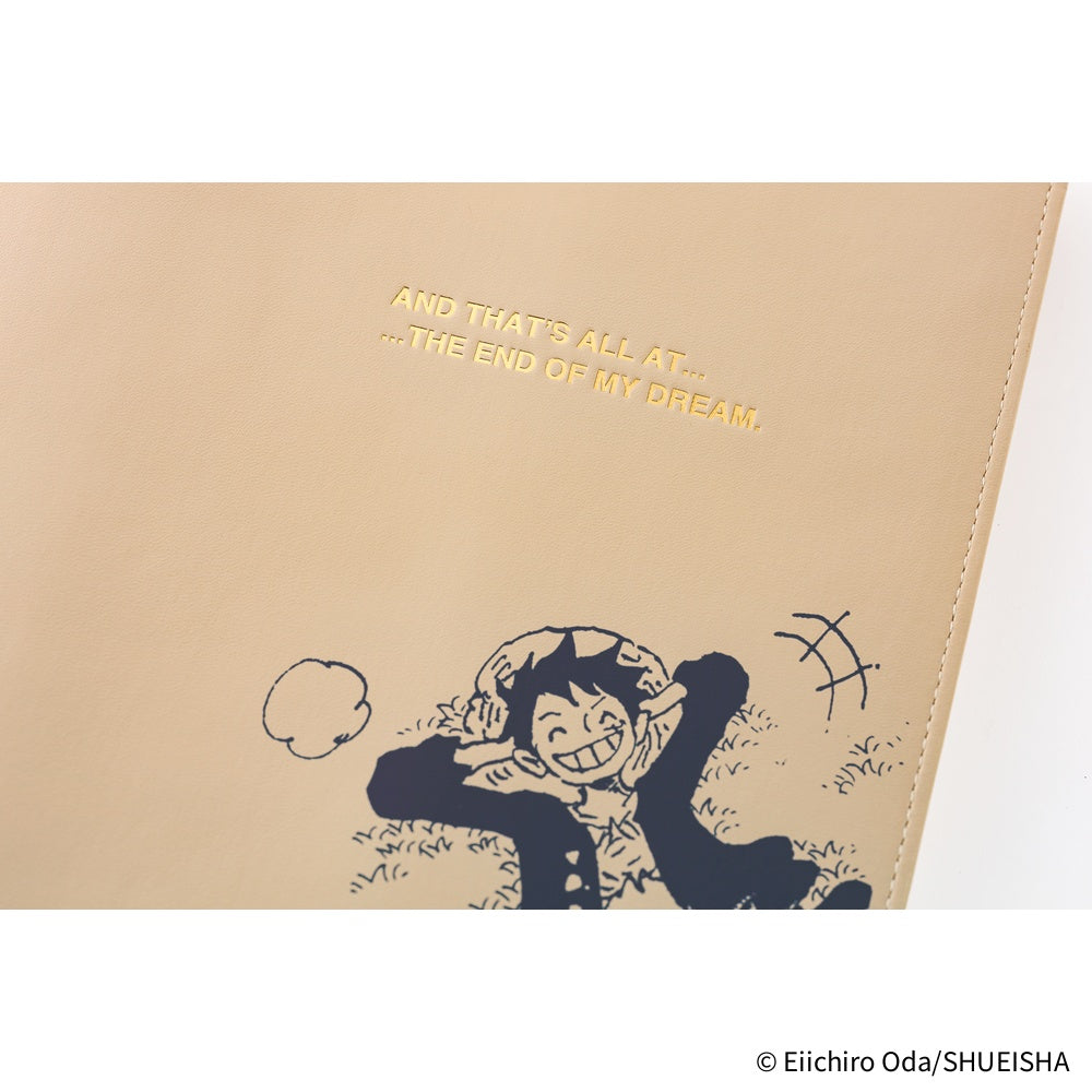 [Pre-Order] Hobonichi - ONE PIECE magazine:  End of Luffy’s Dream (Sand Beige) | A5 Techo Cover