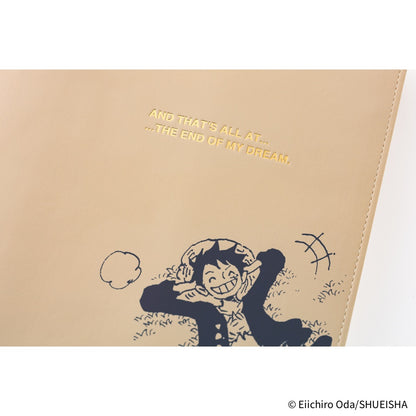 [Pre-Order] Hobonichi - ONE PIECE magazine:  End of Luffy’s Dream (Sand Beige) | A5 Techo Cover