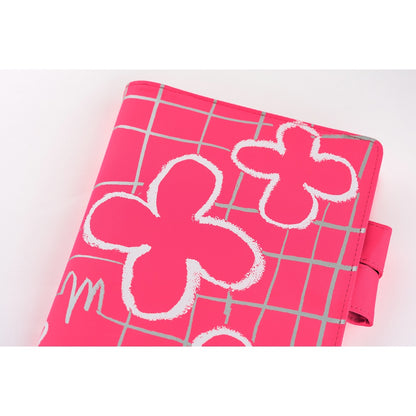 Hobonichi - Makoto Matsubayashi: Pink Flowers | A5 Cousin Cover