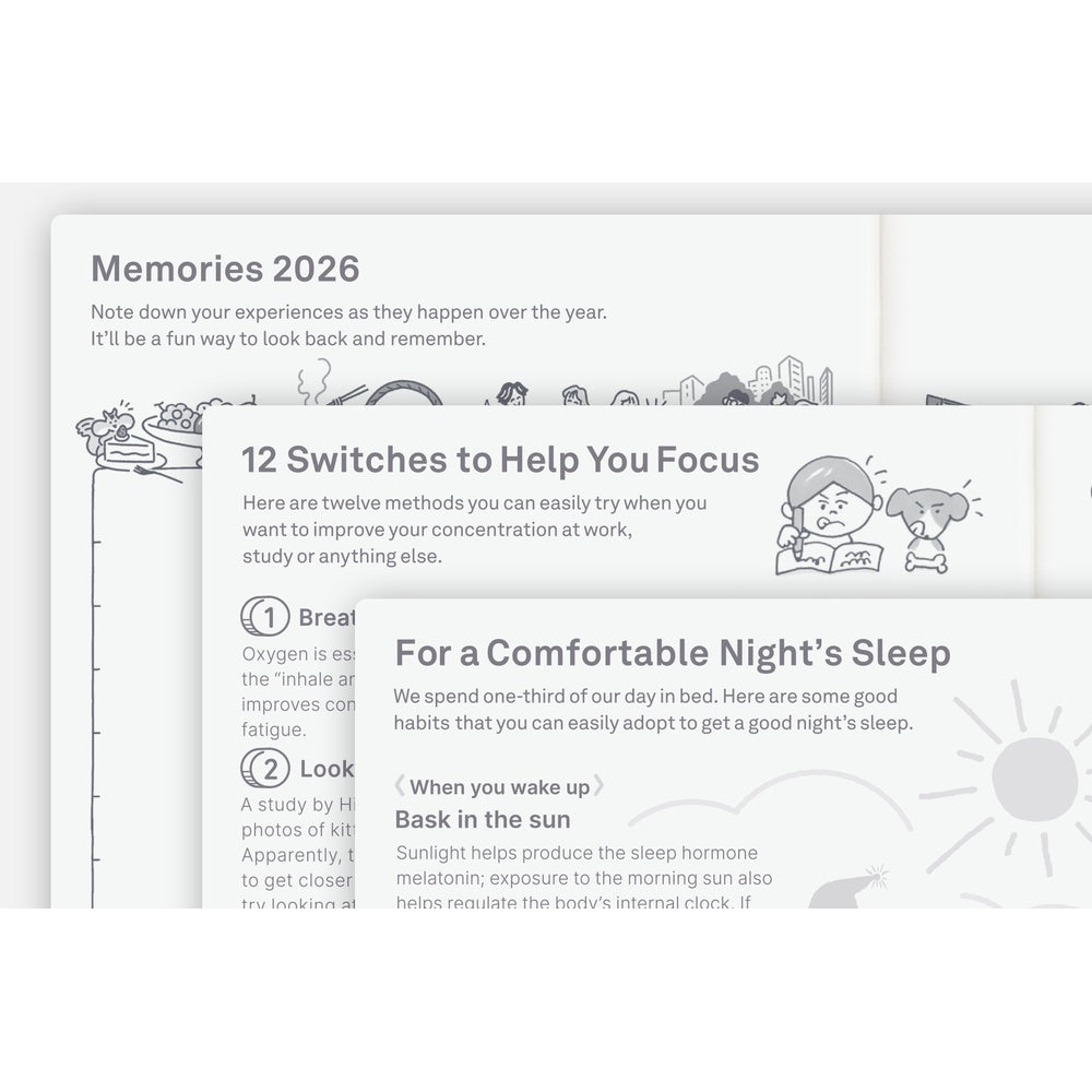 Hobonichi - 2026 Original Book | A6 English