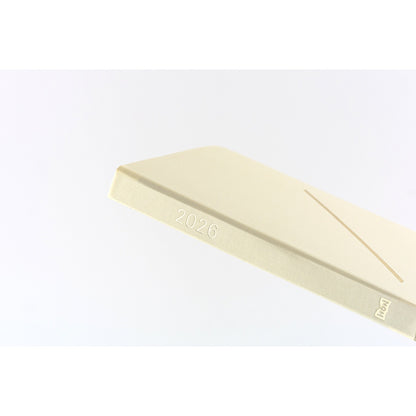 Hobonichi - 2026 HON, Slash (Ivory) | A6 English