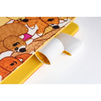 Hobonichi - 100%ORANGE: Squirrel Squadron | A6 Techo Cover