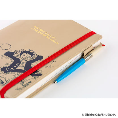 [Pre-Order] Hobonichi - ONE PIECE magazine:  End of Luffy’s Dream (Sand Beige) | A5 Techo Cover