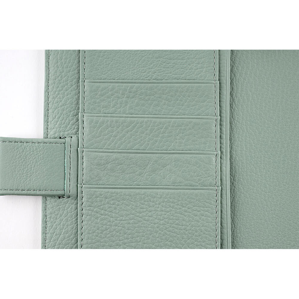 Hobonichi - Leather: Water Green | A6 Techo Cover