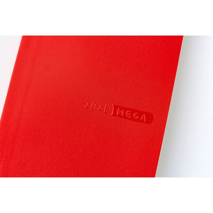 Hobonichi - 2026 Weeks Mega, Sneaker: Tomato Red | English