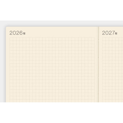 Hobonichi - 5-Year Techo Book 2026-2030 | A5