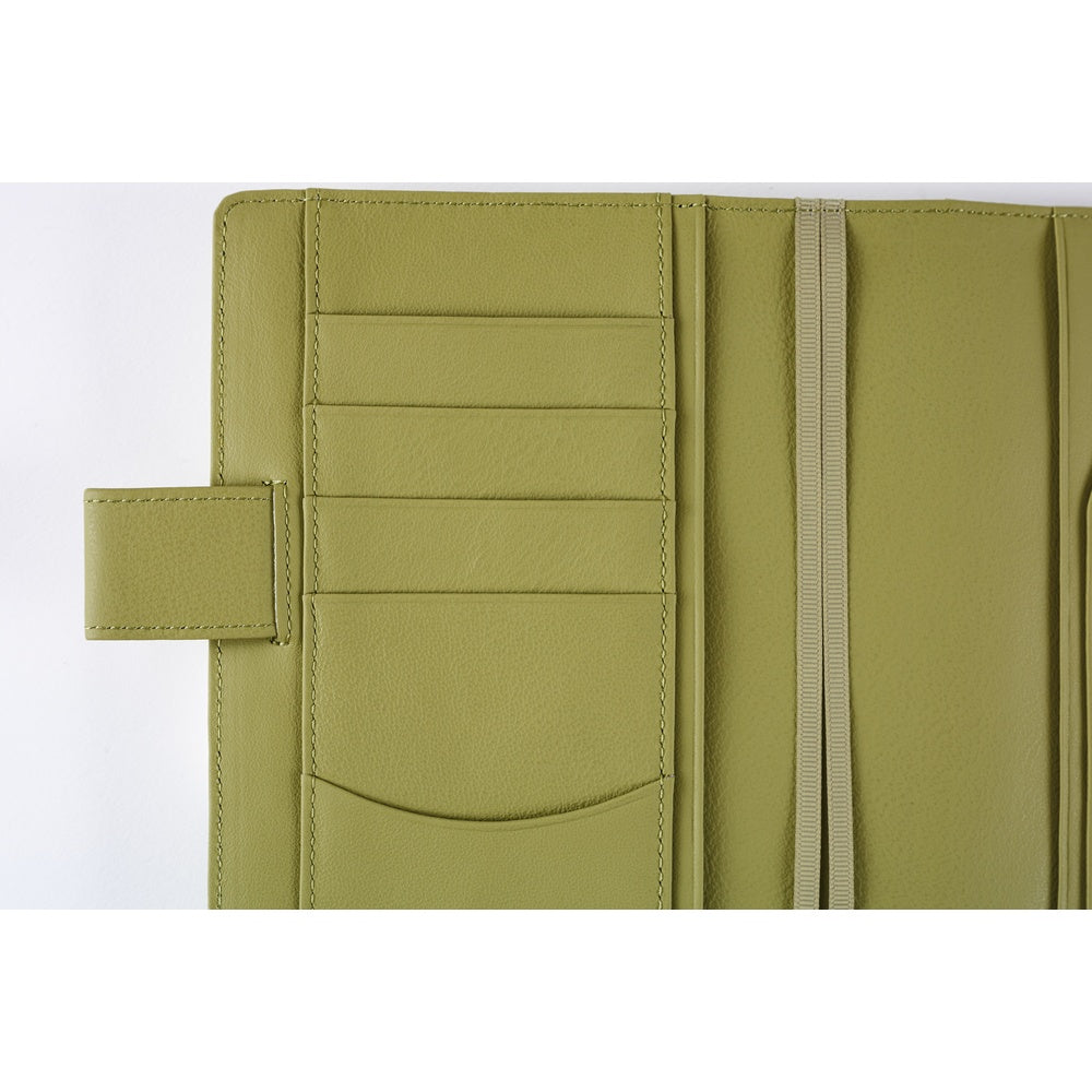 Hobonichi - Leather: Sage Green | A6 Techo Cover