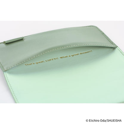 Hobonichi - ONE PIECE magazine:  End of Luffy’s Dream (Mint Green) | A6 Techo Cover