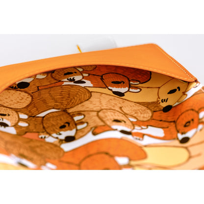 Hobonichi - 100%ORANGE: Squirrel Squadron | A6 Techo Cover