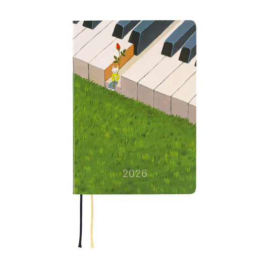 Hobonichi - 2026 HON, Hiroko Kubota: Waiting on the Chord | A6 English