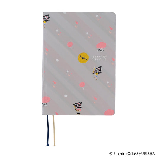 [Pre-Order] Hobonichi - 2026 HON, ONE PIECE Magazine; Hiriluk’s Cherry Blossoms | A6 Japanese