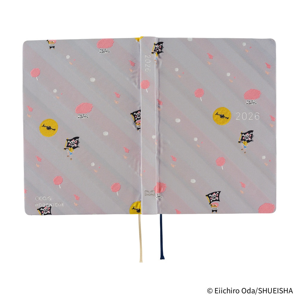 [Pre-Order] Hobonichi - 2026 HON, ONE PIECE Magazine; Hiriluk’s Cherry Blossoms | A6 Japanese