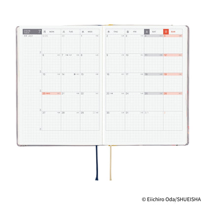 [Pre-Order] Hobonichi - 2026 HON, ONE PIECE Magazine; Hiriluk’s Cherry Blossoms | A6 Japanese