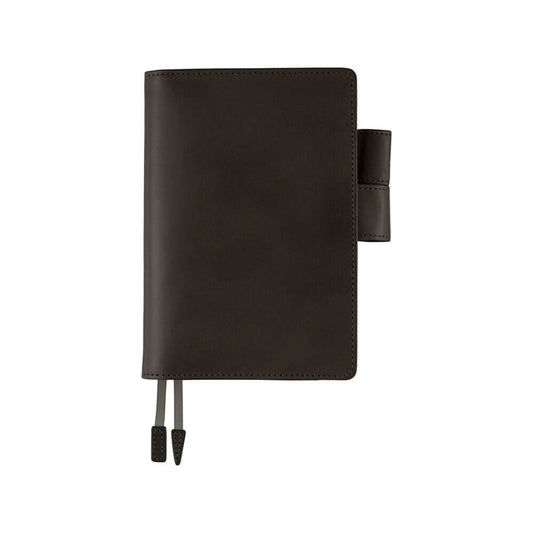 Hobonichi - Leather: TS Basic (Black) | A6 Techo Cover