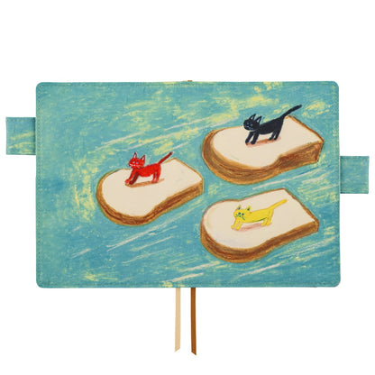 Hobonichi - Keiko Shibata: Bread floating in the wind | A6 Techo Cover