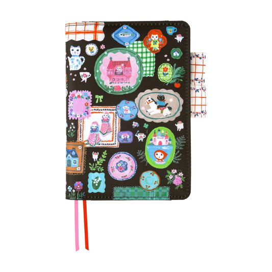 Hobonichi - Yumi Kitagishi: White Cat's Table Decorations | A6 Techo Cover