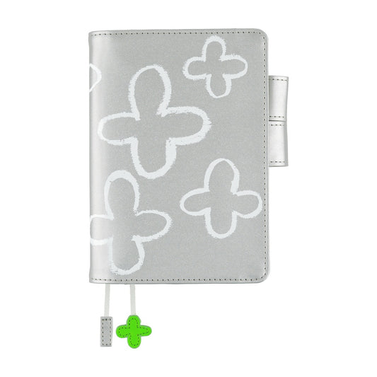 Hobonichi - Makoto Matsubayashi: Silver Flowers | A6 Techo Cover