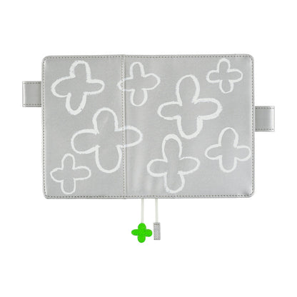Hobonichi - Makoto Matsubayashi: Silver Flowers | A6 Techo Cover