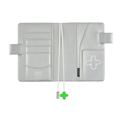 Hobonichi - Makoto Matsubayashi: Silver Flowers | A6 Techo Cover