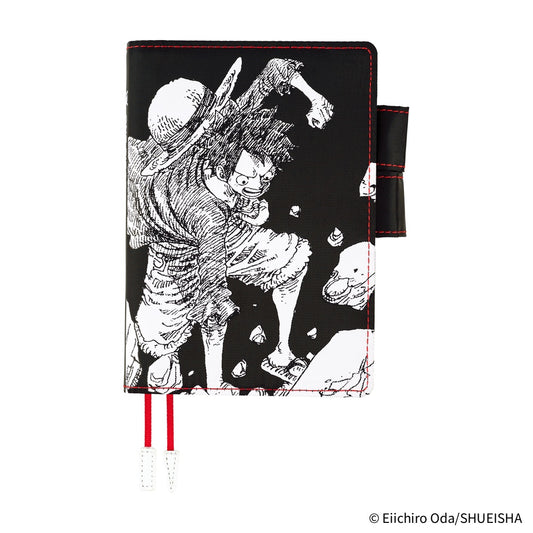 [Pre-Order] Hobonichi - ONE PIECE magazine:  Straw Hat Luffy (Black) | A5 Techo Cover