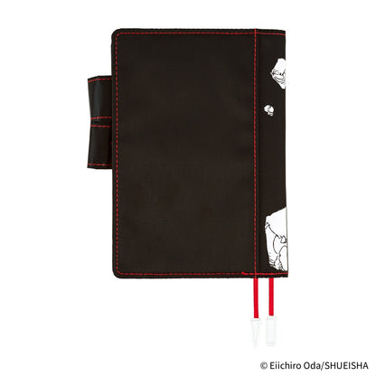 [Pre-Order] Hobonichi - ONE PIECE magazine:  Straw Hat Luffy (Black) | A6 Techo Cover