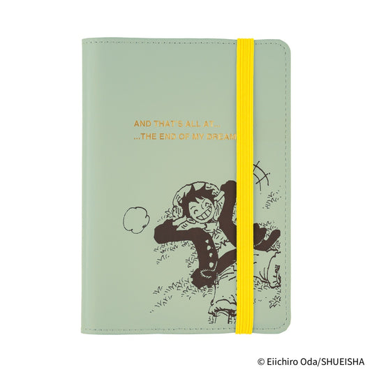 Hobonichi - ONE PIECE magazine:  End of Luffy’s Dream (Mint Green) | A6 Techo Cover
