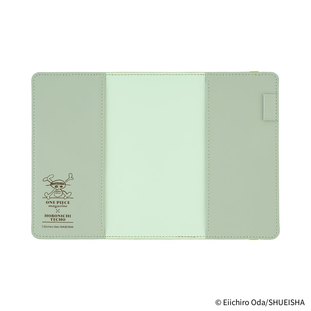 Hobonichi - ONE PIECE magazine:  End of Luffy’s Dream (Mint Green) | A6 Techo Cover
