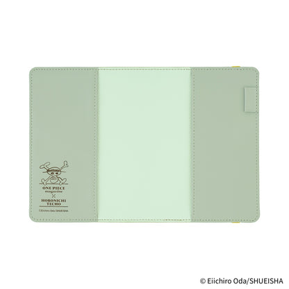 Hobonichi - ONE PIECE magazine:  End of Luffy’s Dream (Mint Green) | A6 Techo Cover