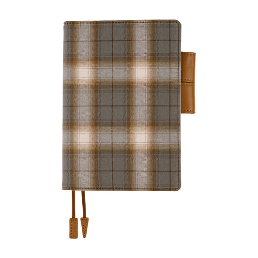 Hobonichi - Shirt Fabric: Foggy Plaid | A6 Techo Cover