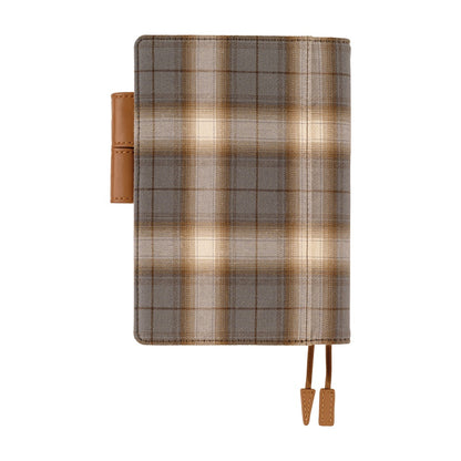 Hobonichi - Shirt Fabric: Foggy Plaid | A6 Techo Cover