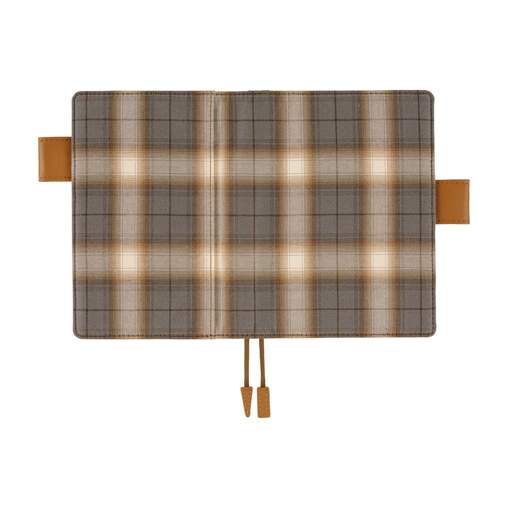 Hobonichi - Shirt Fabric: Foggy Plaid | A6 Techo Cover
