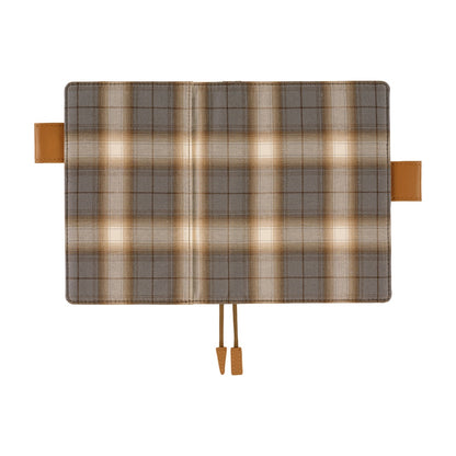 Hobonichi - Shirt Fabric: Foggy Plaid | A6 Techo Cover