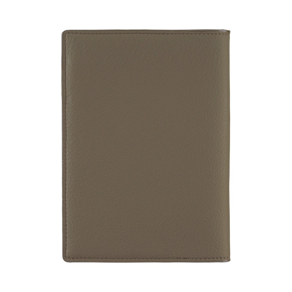 Hobonichi - Leather: Taut (Grey & Light Blue) | A6 Techo Cover
