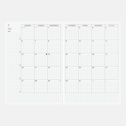 Hobonichi - 2026 Techo Planner Book | A6 English