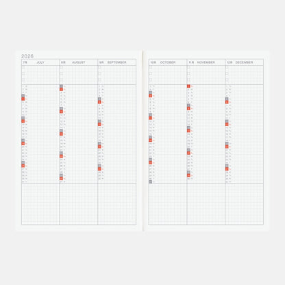 Hobonichi - 2026 Cousin Book (A5) | English