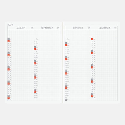 Hobonichi - 2026 Original Book | A6 English