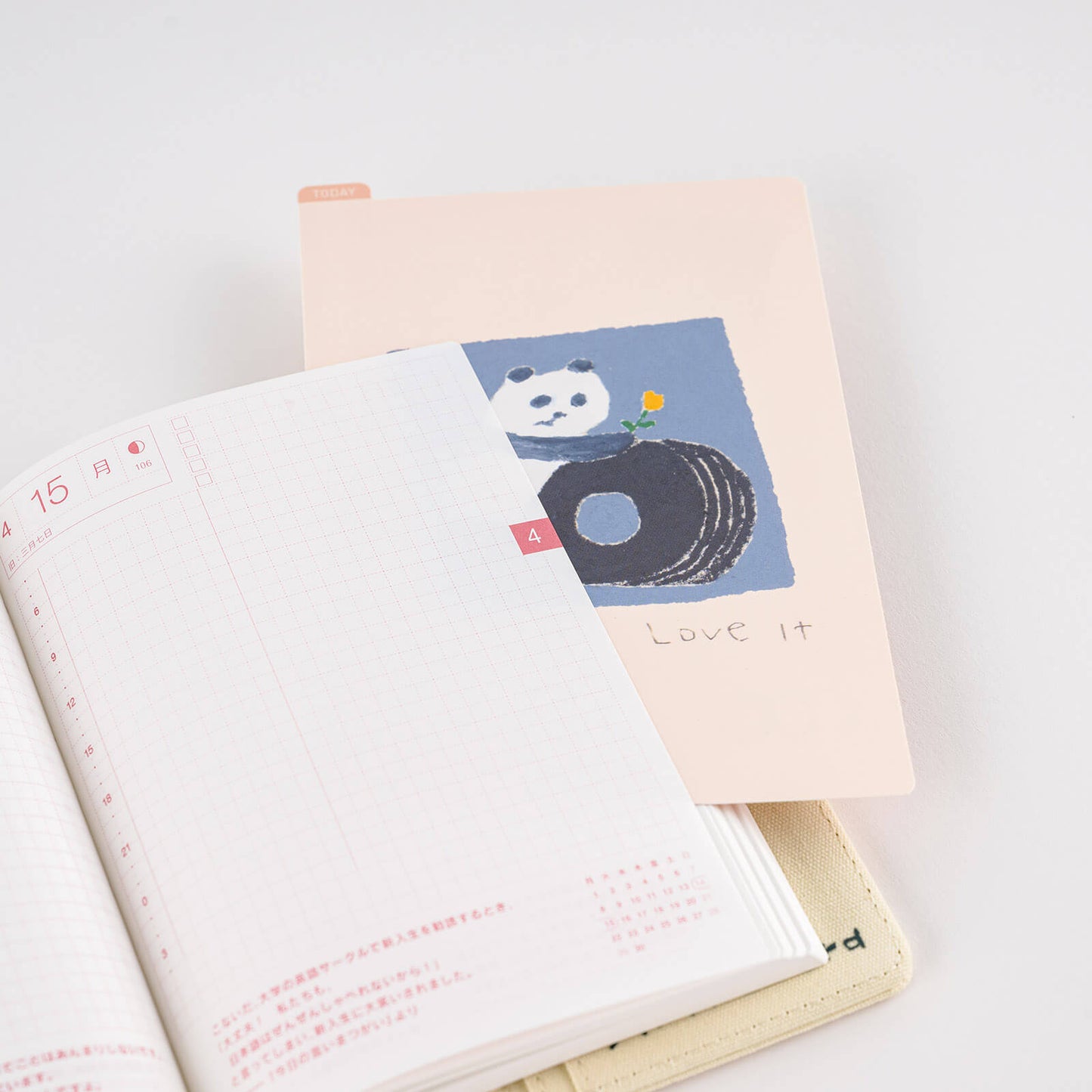 Hobonichi  -  Pencil Board | Love it! (Panda)