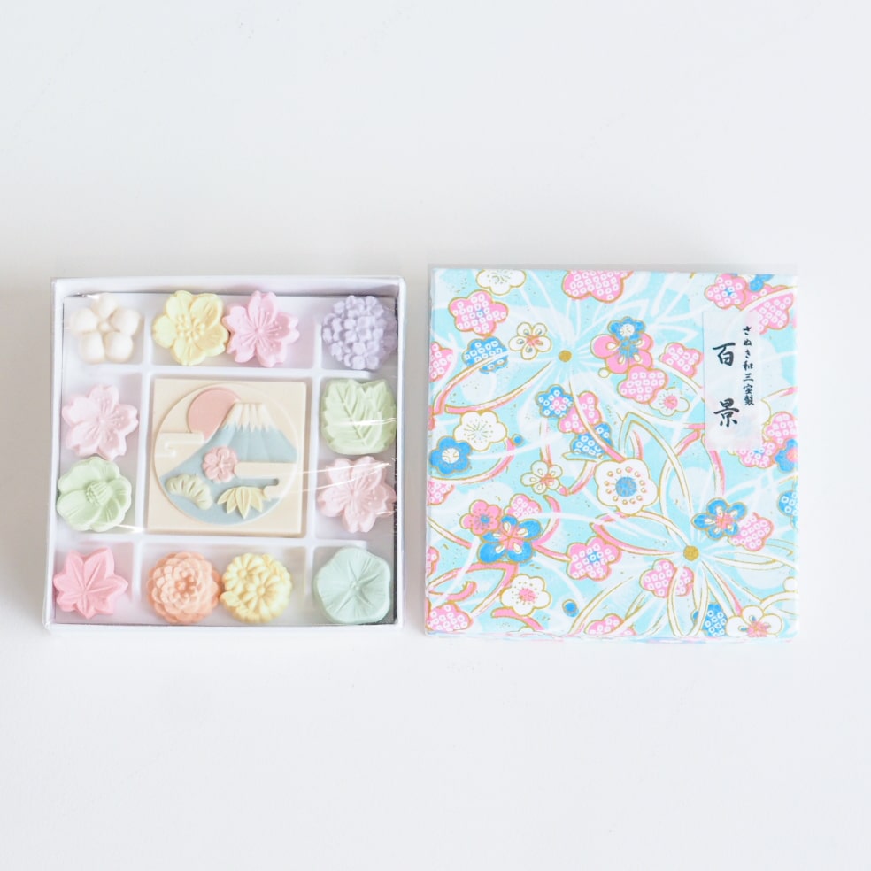 Matcha and Wasanbon Sweets Set