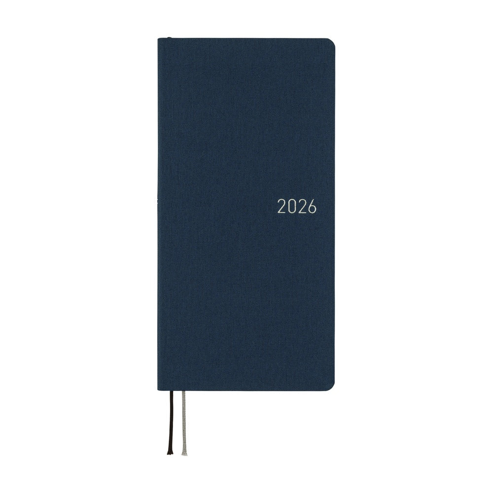 Hobonichi - 2026 Weeks, Colors: Cosmo Blue | English