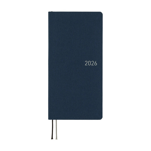 Hobonichi - 2026 Weeks, Colors: Cosmo Blue | English