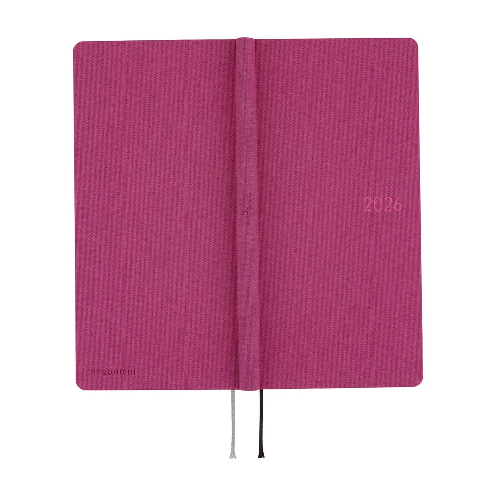 Hobonichi - 2026 Weeks, Colors: Peony Purple| English
