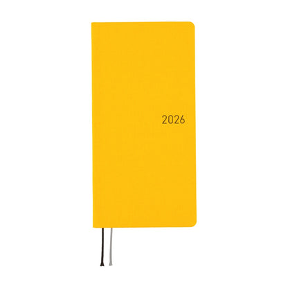 Hobonichi - 2026 Weeks, Colors: Full Moon Yellow | English
