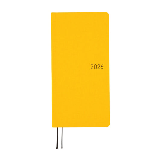 Hobonichi - 2026 Weeks, Colors: Full Moon Yellow | English