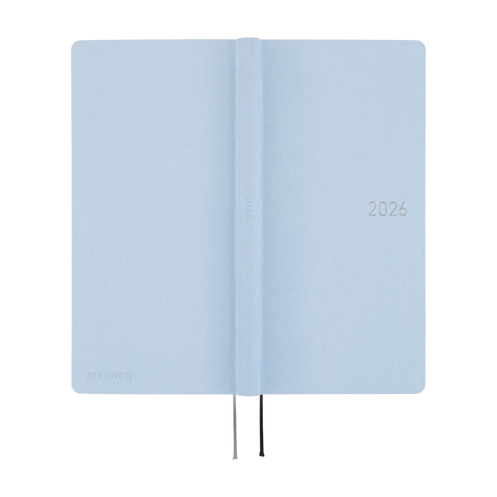 Hobonichi - 2026 Weeks Mega, Colors: Sky Mist | English