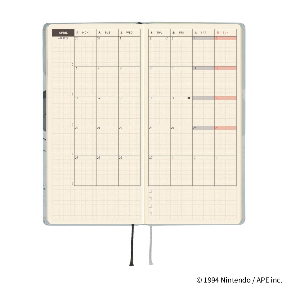 Hobonichi - 2026 Weeks, MOTHER: The Secret of MOTHER 2 | English