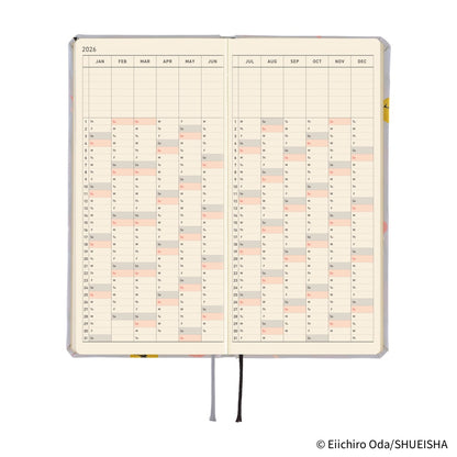 [Pre-Order] Hobonichi - 2026 Weeks, ONE PIECE Magazine: Hiriluk’s Cherry Blossoms