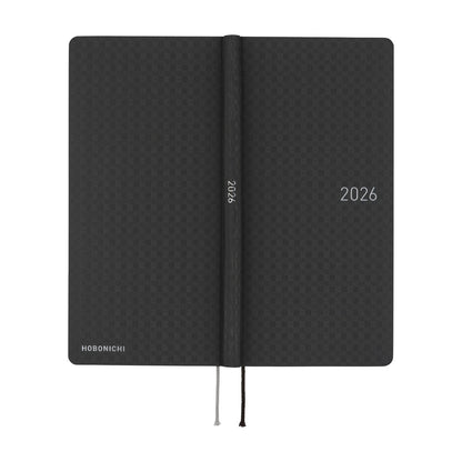 Hobonichi - 2026 Weeks, Paper Series: Black Gingham | English