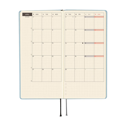 Hobonichi - 2026 Weeks, Paper Series: Sky | English
